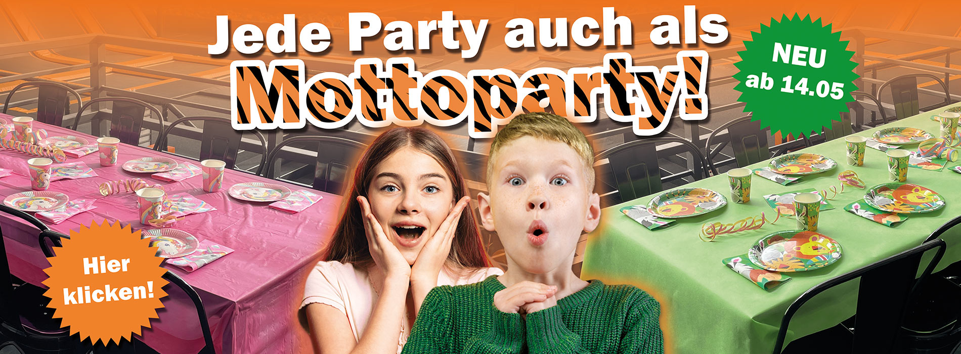 Jetzt Mottoparty buchen!